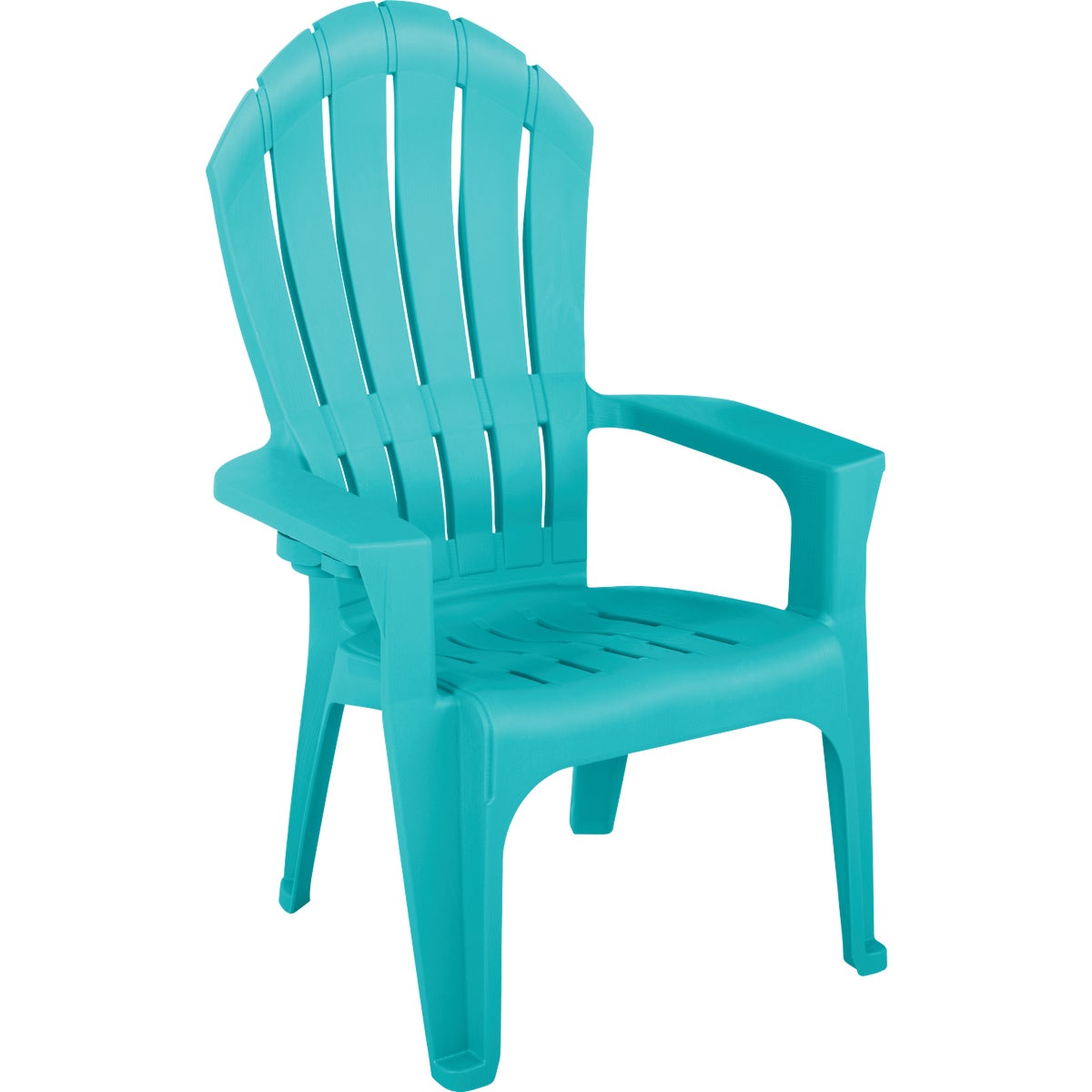 Adams Big Easy Teal Resin Adirondack Chair Hall s Hardware and Lumber